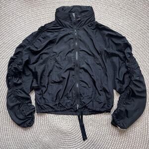 Free People Packable Jacket w/Collapsable Hood Sz M